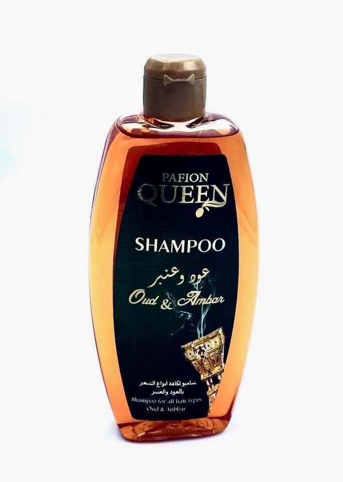 Alepposeifen-Shampoo Amber & Oud, 400ml (2,47€/100g)