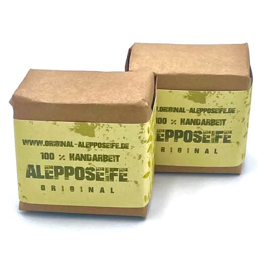 Alepposeife 85% Olivenöl / 15% Lorbeeröl, 7 Jahre gereift, ca.180g (3,94€/100g)