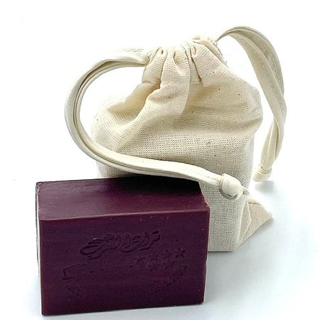 Alepposeife Deluxe von Sabouni im Geschenksäckchen - Lavendel&Rosmarin 150g (5,26€/100g)
