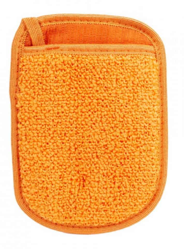 NEU: Hamam Peeling- und Massagehandschuh Synthetik-Luffa – Bild 2