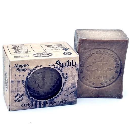 NEU im Shop: Alepposeife BS  50% Olivenöl/50% Lorbeeröl (Naturhaarwaschseife)