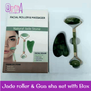 Jade roller and Gua Sha Set