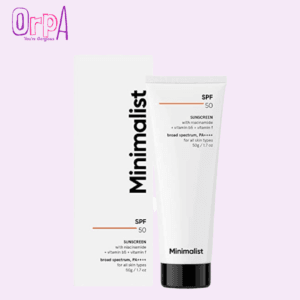 Minimalist Sunscreen Cream SPF 50