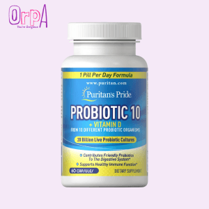 Puritan's Pride Probiotic 10 with Vitamin D