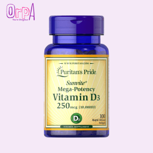 Puritan's Pride Vitamin D3 250 mcg (10,000 IU)