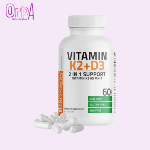 Bronson Vitamin K2 (MK7) with D3 Supplement