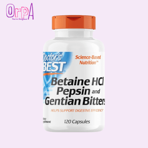 Doctor's Best Betaine HCI Pepsin & Gentian Bitters