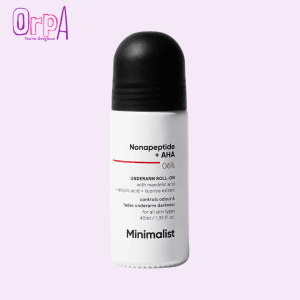 Minimalist Nonapeptide + AHA 6% Underarm Roll-On