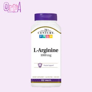 21st Century L-Arginine 1000mg Maximum Strength 100 tablets