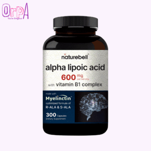 NatureBell Alpha Lipoic Acid 600mg With Vitamin B1 Complex - 300 Capsules