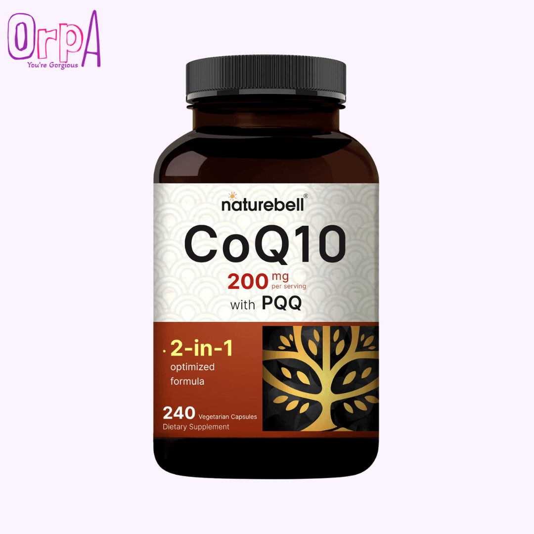 NatureBell CoQ10 200mg With PQQ - 240 Veggie Capsules