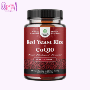 Nature's Craft Red Yeast Rice With CoQ10 Supplement - 120 Capsules