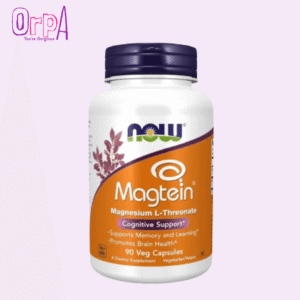 NOW Foods Supplements Magtein™ with patented form of Magnesium (Mg) Cognitive Support 90 Veg Capsules