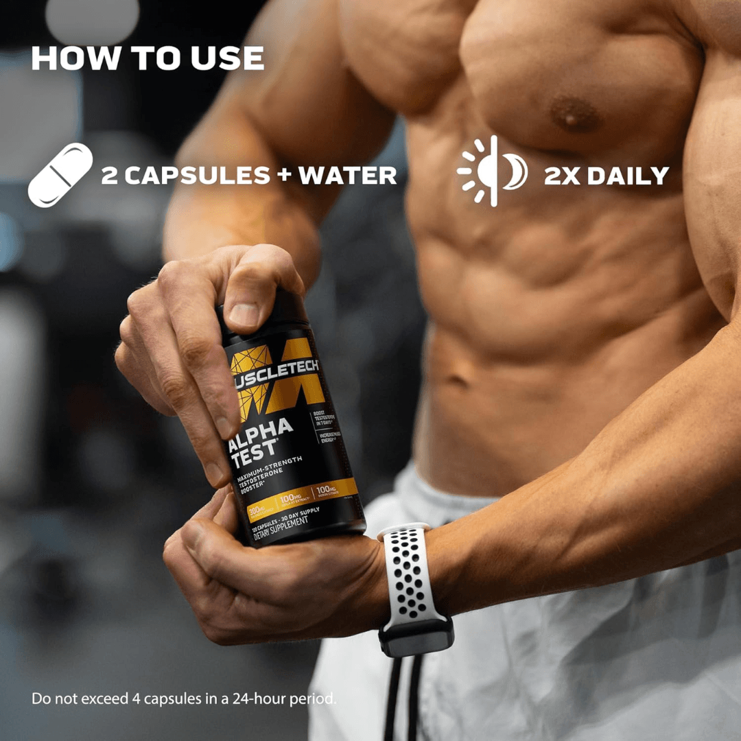 A max-strength formula scientifically engineered to boost free testosterone levels