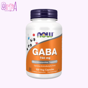 NOW GABA 750 mg - 100 Veg Capsules