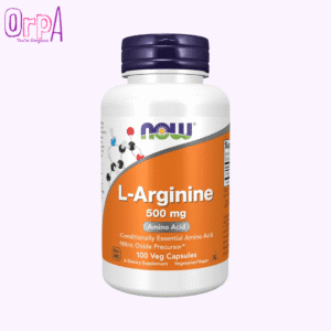 NOW L-Arginine 500 mg - 100 Veg Capsules