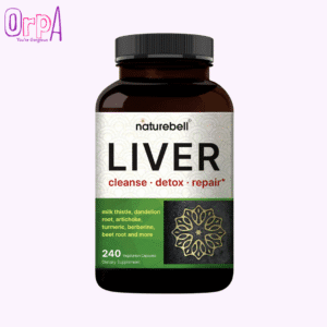 NatureBell Liver Cleanse Detox & Repair - 240 Veggie Capsules