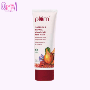 Plum Saffron & Papaya Glow Bright Face Wash - 100ml