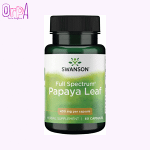 Swanson Full Spectrum Papaya Leaf 400 mg - 60 Capsules