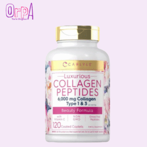 Carlyle Collagen Peptides with Vitamin C 6000mg 120 Caplets
