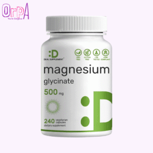 Deal Supplement Magnesium Glycinate 500mg - 240 Veggie Capsules