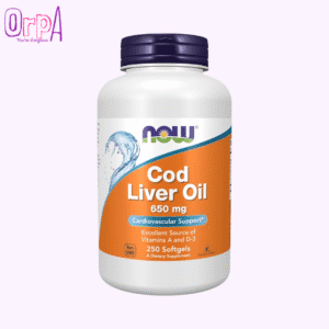 NOW Foods Cod Liver Oil 650 mg - 250 Softgels
