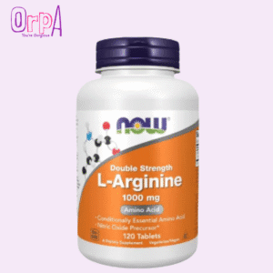 NOW L-Arginine 1,000 mg Nitric Oxide Precursor Amino Acid 120 Tablets