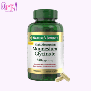 Nature's Bounty High Absorption Magnesium Glycinate 240 mg - 120 Capsules