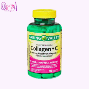 Spring Valley Highly Absorbable Collagen + C 2,500 mg - 90 Tablets