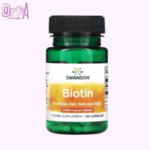 Swanson Biotin 5000 mcg - 30 Capsules