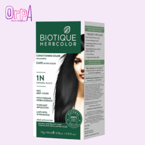 Biotique Herbcolor 1N Natural Black - (50G + 110ML)