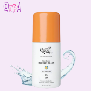 Chemist at Play UnderArm Roll-On with 5% Lactic Acid 1% Mandelic Acid Long Lasting (Aqua Fragrance) - 40 ml