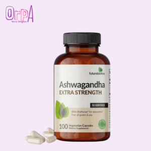 Futurebiotics Ashwagandha Extra Strength Stress & Mood Support with Bio Perine - Non-GMO Formula 100 Vegetarian Capsules