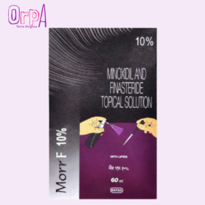 Morr F 10% Minoxidil and Finasteride Topical Solution - 60ml