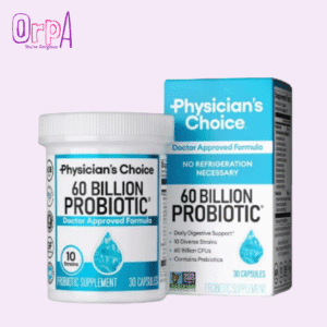 Physician's Choice Probiotics 60 billion CFU - 10 Strains + Organic Prebiotics - Immune Digestive & Gut Health - Supports Occasional Constipation Diarrhea Gas & Bloating for Women & Men - 30 Capsules