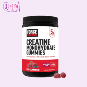 Force Factor Creatine Monohydrate Gummies, 5g Dose for Men & Women to Support Muscle, Strength, Recovery, Cognitive Health & Memory, Mixed Berry, 150 Gummies