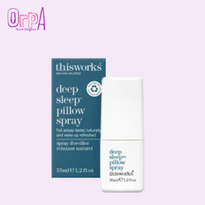 THISWORKS Deep Sleep Pillow Spray – Fast-Acting Natural Formula with Lavender for Relaxation and Restful Sleep – 35 ml
