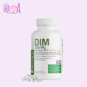 Bronson DIM 200 MG Supplement BioPerine for Enhanced Absorption, Estrogen Metabolism & 60 Vegetarian Capsules