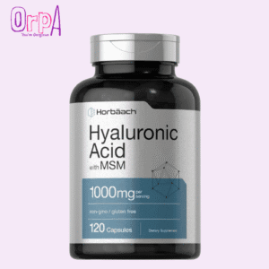 Horbaach Hyaluronic Acid with MSM 1000 mg 120 Capsules