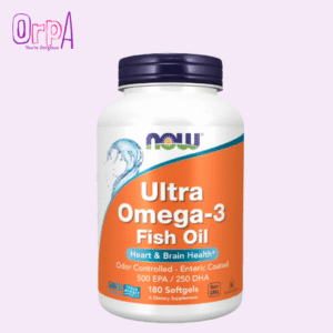 NOW Ultra Omega-3 Molecularly Distilled and Enteric Coated 180 Softgels