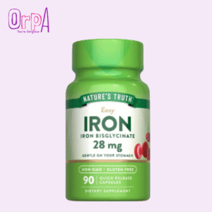 Nature's Truth Iron Supplement for Women and Men 28 mg 90 Capsules