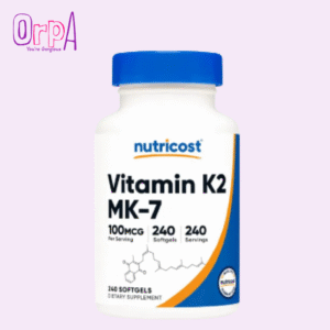 Nutricost Vitamin K2 MK-7 100 mcg 240 Softgels