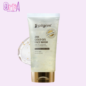 Pilgrim 24K Gold Gel Face Wash for All Skin Types 2.71 Fl Oz (80ml)