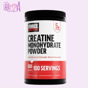 Force Factor Creatine Monohydrate Powder 500g, 100 Servings