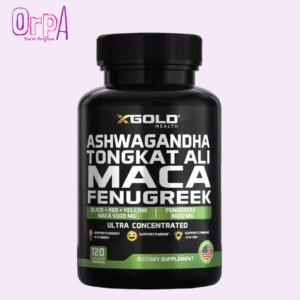 X gold Ashwagandha 5000mg + Tongkat Ali 1000mg + Maca Root 5000mg + Fenugreek 3000mg Supplement 120 capsules