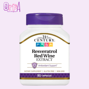 21st Century Resveratrol Red Wine Extract Capsules 90 Capsules