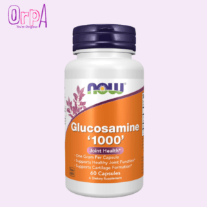 NOW Glucosamine 1000 with UL Dietary Supplement Certification 1 g Per Capsule 60 Capsules