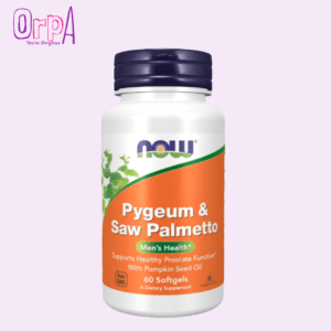 NOW Pygeum & Saw Palmetto with Pumpkin Seed Oil Men's Health 60 Softgels