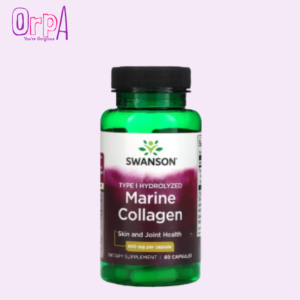 Swanson Marine Collagen 400 mg 60 Capsules