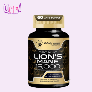 Wellness Labsrx Lions Mane Supplement Lion's Mane Mushroom Capsules Organic 120 Capsules
